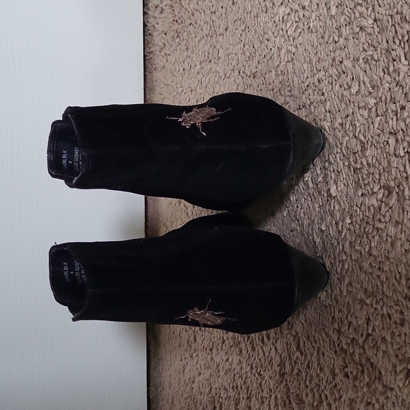 Top Shop Black Booties - Picture 2 of 5